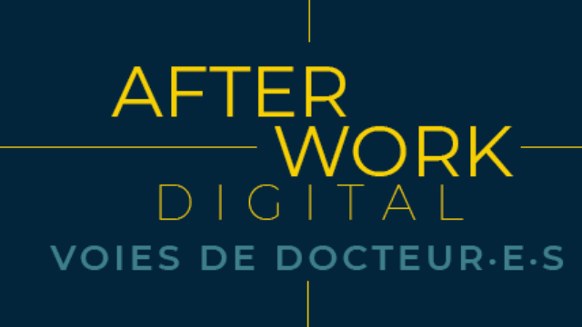 Save the date : "Voies de docteur.e.s" spécial entrepreneur.e en SHS - jeudi 5 mai
