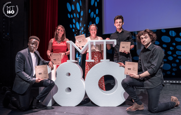 MT180 : Anaïs Perrichet, doctorante UBFC, remporte le prix du public