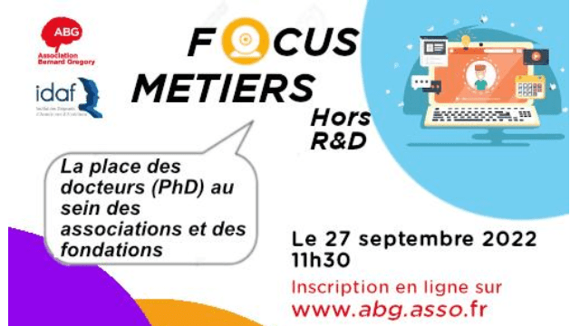 Webinaire ABG - IDAF : La Place Des Docteurs (PhD) Au Sein Des ...