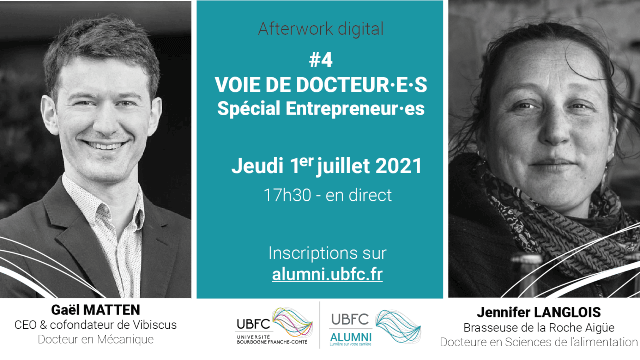 Retour sur notre #4 afterwork Voie de docteur·e·s -spécial entrepreneur.e.s, replay disponible 