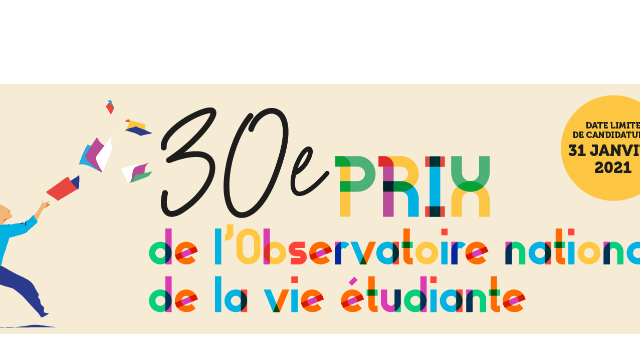 30e prix de l'Observatoire national de la vie étudiante